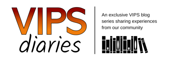 VIPS Diaries Logo, text on the logo reads 'An exclusive VIPS blog series sharing experiences from our community. 