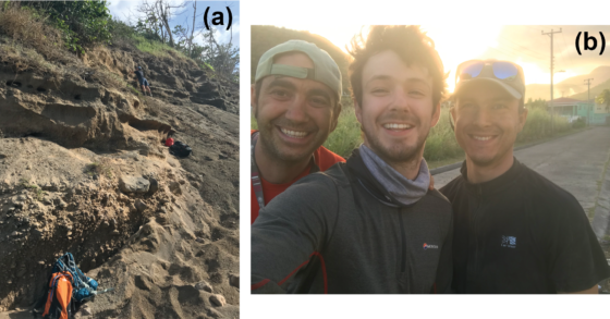 Field work in St. Kitts. 
